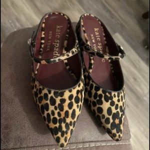 Kate Spade New York Women's Marielle Mules Leopard Size 7